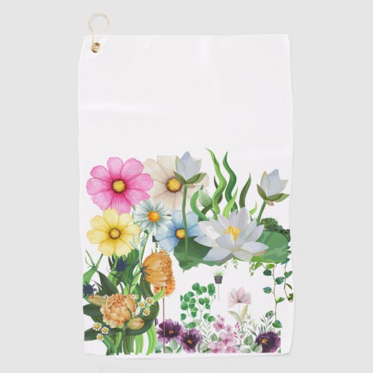 Serviettes de golf personnalisées | Cadeaux de gol (Devant)