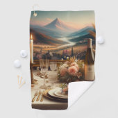 Serviettes de golf personnalisées | Designs amusan (En situation)