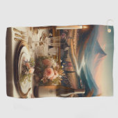 Serviettes de golf personnalisées | Designs amusan (Horizontal)