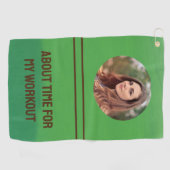 Serviettes de golf personnalisées : Votre secret d (Horizontal)