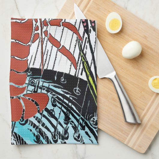 Serviettes de langouste de marais (Quart Plié)