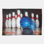 Serviettes de l'équipe de Bowling (Horizontal)