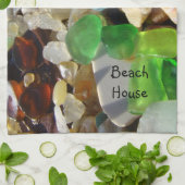 Serviettes de main faites sur commande de cuisine (Plié)