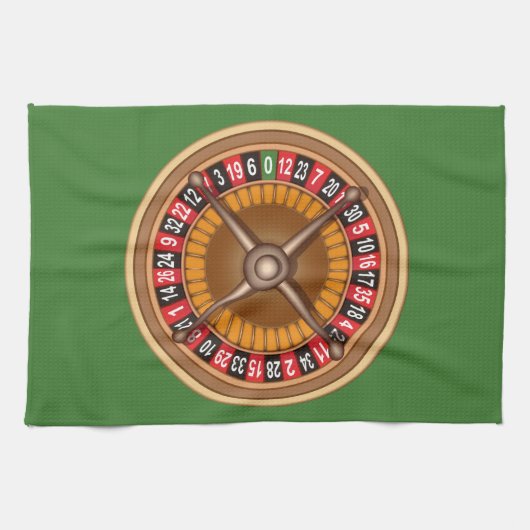 Serviettes de main faites sur commande de roue de (Horizontal)