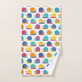 Serviettes de motif de partie d'escargot (Serviette à main)