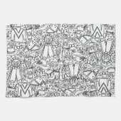 Serviettes de partie de Kentucky Derby (Horizontal)