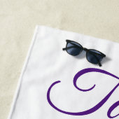 Serviettes de plage (En situation)