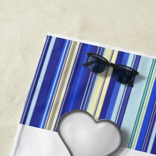 Serviettes de plage (En situation)