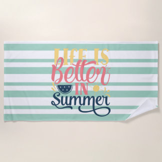 Serviettes de plage