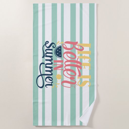 Serviettes de plage (Devant)