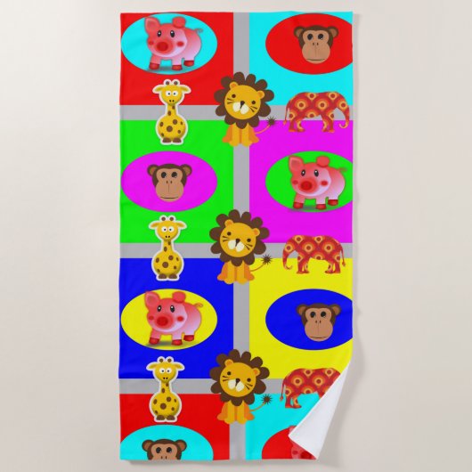 Serviettes de plage (Devant)