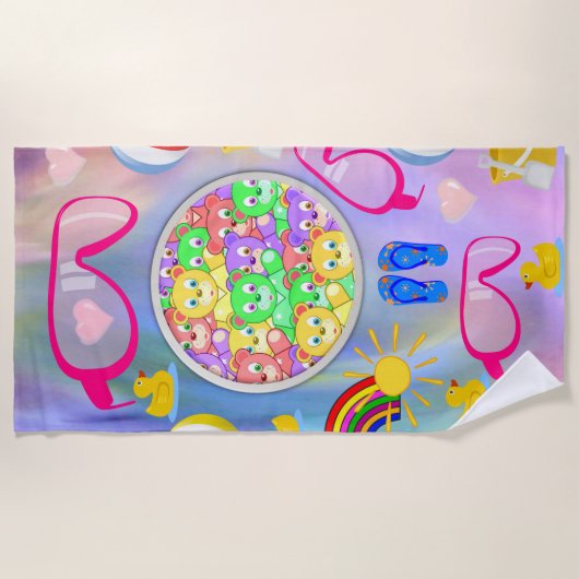 Serviettes de plage (Devant)