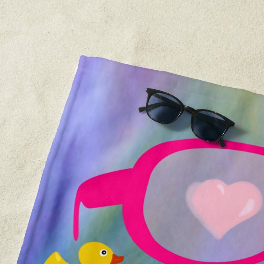 Serviettes de plage (En situation)