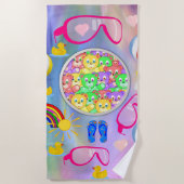 Serviettes de plage (Devant)