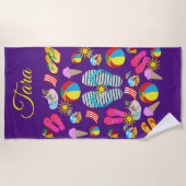 Serviettes de plage (Devant)