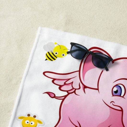 Serviettes de plage (En situation)