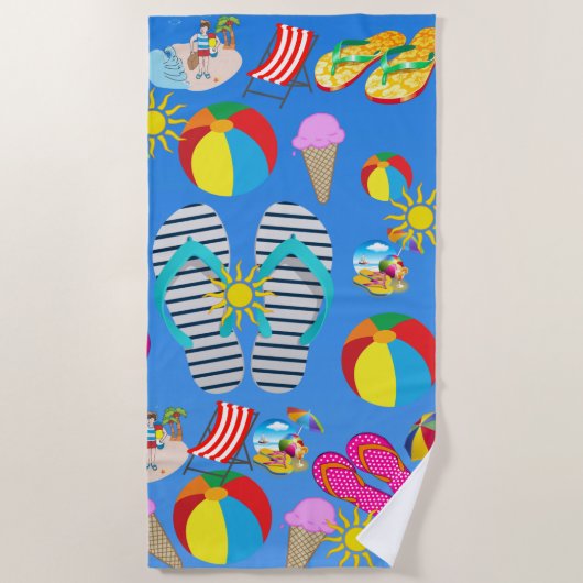 Serviettes de plage (Devant)
