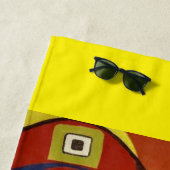 Serviettes de plage Africaine (En situation)