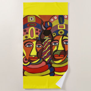Serviettes de plage Africaine