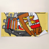 Serviettes de plage Aztec (Devant)