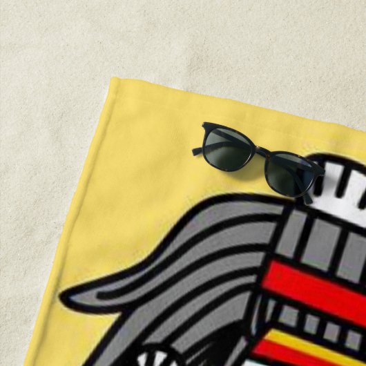 Serviettes de plage Aztec (En situation)