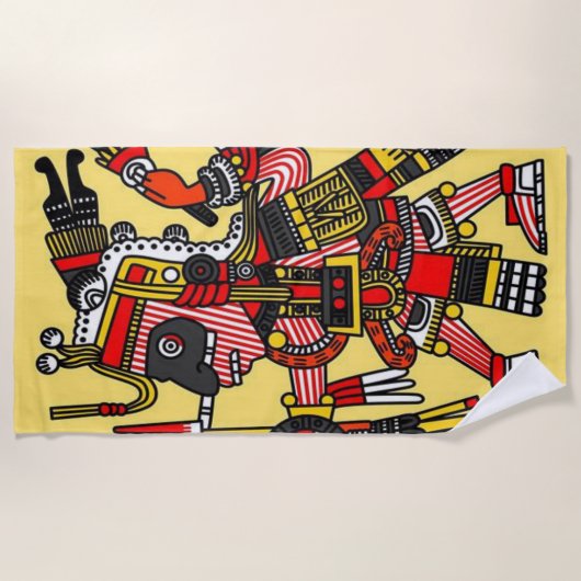 Serviettes de plage Aztec (Devant)