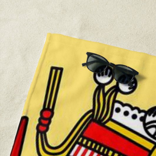 Serviettes de plage Aztec (En situation)