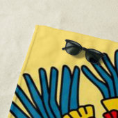 Serviettes de plage Aztec (En situation)