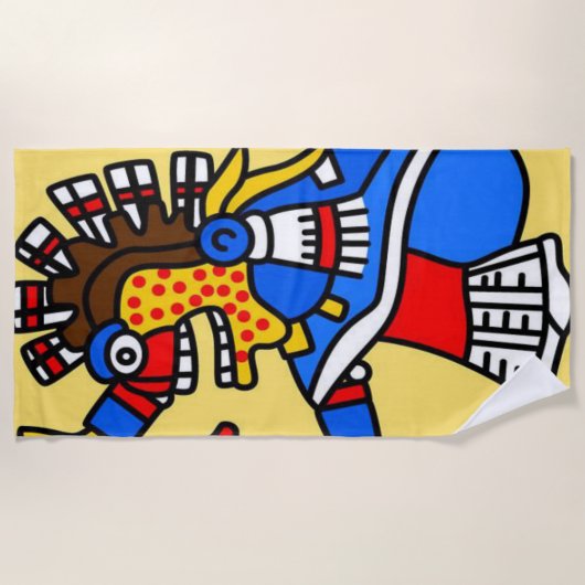 Serviettes de plage Aztec (Devant)