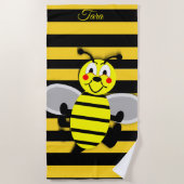 Serviettes de plage Bumblebee (Devant)
