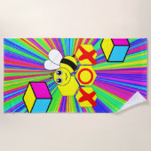 Serviettes de plage Bumblebee (Devant)