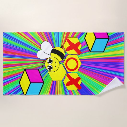 Serviettes de plage Bumblebee (Devant)