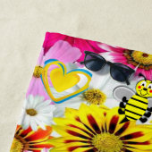 Serviettes de plage Bumblebee (En situation)