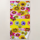 Serviettes de plage Bumblebee (Devant)