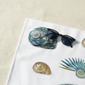 Serviettes de plage Coquillages (En situation)