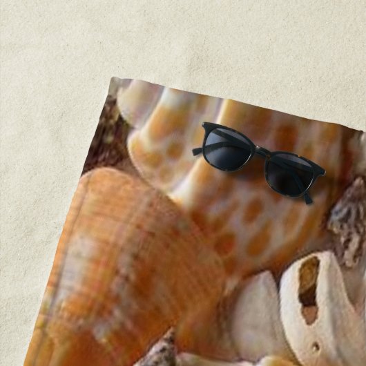 Serviettes de plage Coquillages (En situation)