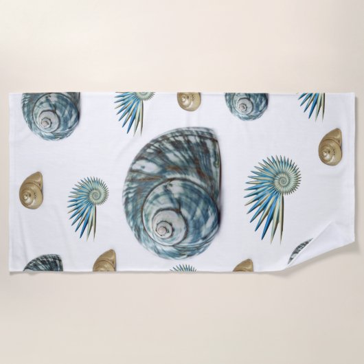 Serviettes de plage Coquillages (Devant)