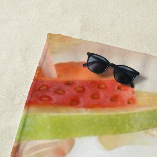 Serviettes de plage Daiquiri (En situation)