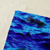 Serviettes de plage Dauphins (En situation)