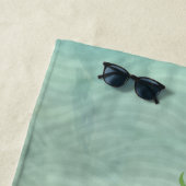 Serviettes de plage des tortues de mer (En situation)