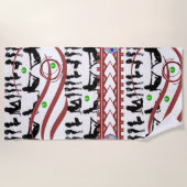 Serviettes de plage Femmes (Devant)