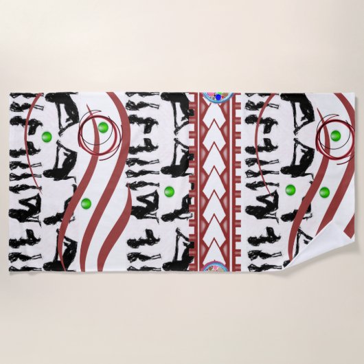 Serviettes de plage Femmes (Devant)