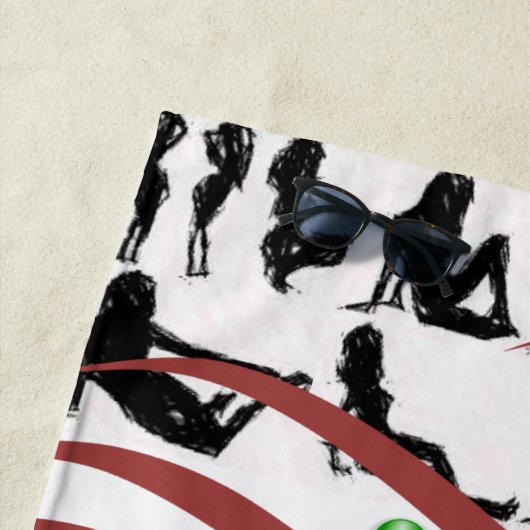 Serviettes de plage Femmes (En situation)