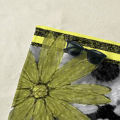 Serviettes de plage Fleurs de soleil (En situation)