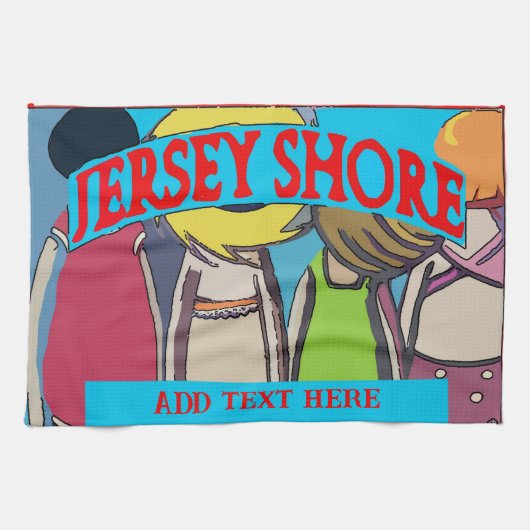 Serviettes de plage Jersey Shore (Horizontal)