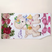 Serviettes de plage Lamb (Devant)