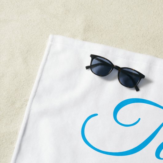 Serviettes de plage Lamb (En situation)