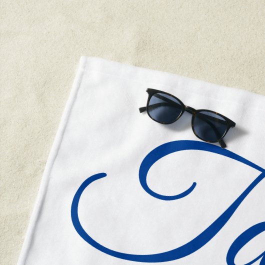 Serviettes de plage Ours (En situation)