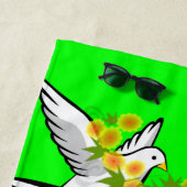 Serviettes de plage Palmier (En situation)