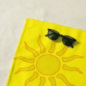 Serviettes de plage Penguin (En situation)